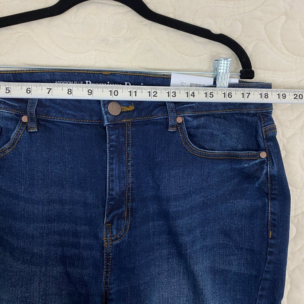 NEW Addition Elle Skinny Blue Jeans Size 18 Regular - Picture 9 of 12
